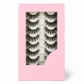 8 Pairs Silk Lashes - 3D Faux Mink